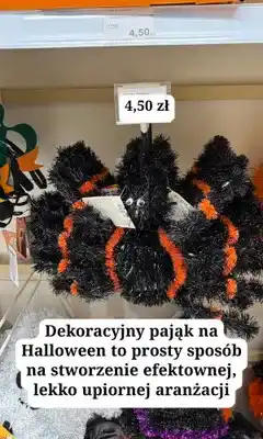 MR. DIY Pająk dekoracyjny na Halloween oferta