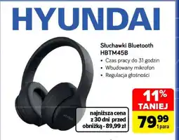 Carrefour Słuchawki bluetooth Hyundai oferta