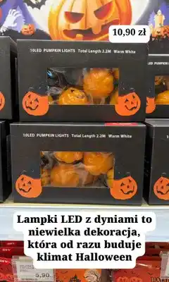 MR. DIY Lampki LED dynie DIY 10 oferta