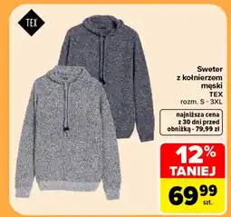 Carrefour Sweter męski TEX oferta