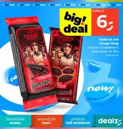 Dealz Rurki Stranger Things z kremem truskawkowym Yummer's oferta