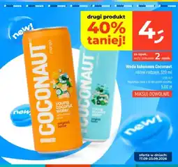 Dealz Woda kokosowa Coconaut sparkling oferta