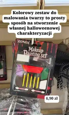 MR. DIY Zestaw do malowania twarzy Halloween Makeup Painting Set oferta