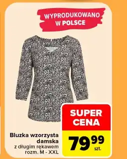 Carrefour Bluzka damska M&M oferta