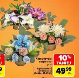 Carrefour Kompozycja nagrobna oferta