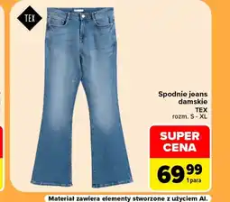 Carrefour Spodnie damskie TEX oferta