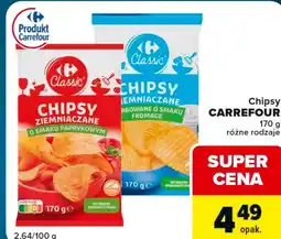 Globi Chipsy Carrefour oferta