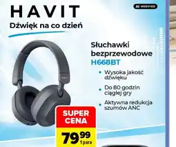 Carrefour Słuchawki bluetooth Havit oferta