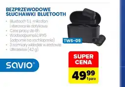 Carrefour Słuchawki bluetooth Savio oferta