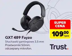 Carrefour Słuchawki Trust oferta