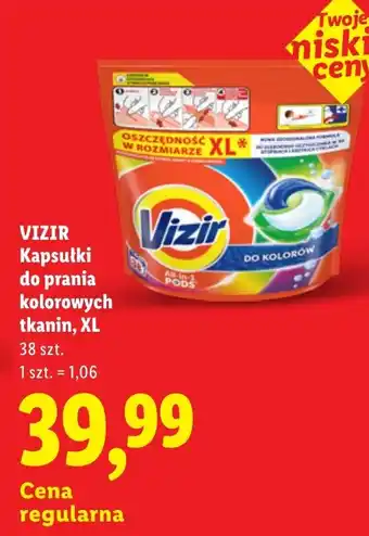 Kapsułki do prania kolorowych tkanin