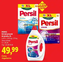 Lidl Persil Żel lub proszek do prania oferta
