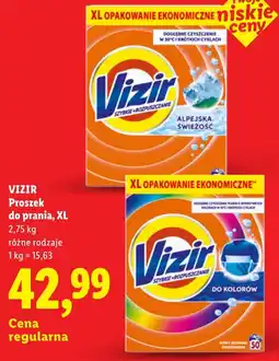 Lidl Vizir Proszek do prania oferta