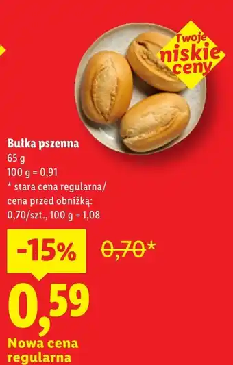 Lidl Bułka pszenna oferta