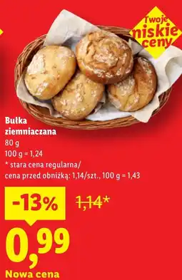 Lidl Bułka ziemniaczana oferta