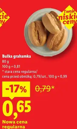 Lidl Bułka grahamka oferta