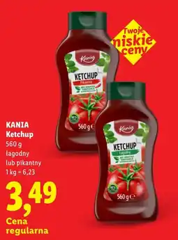 Lidl Kania Ketchup łagodny oferta