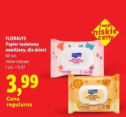 Lidl Papier toaletowy nawilżany, dla dzieci oferta