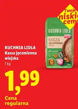 Lidl Kasza jęczmienna wiejska Kuchnia Lidl oferta