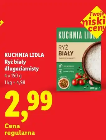 Kuchnia Lidl Ryż biały długozrarnisty