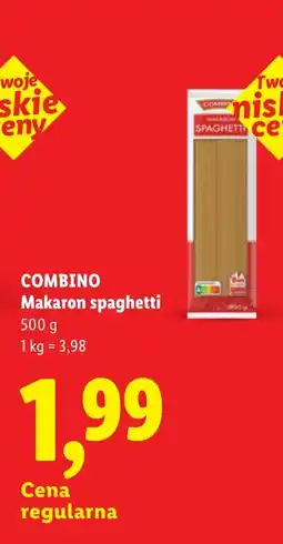 Lidl Makaron spaghetti oferta