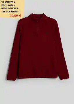 4F Termiczna Polarowa (Góra) Męska - Burgundowa oferta