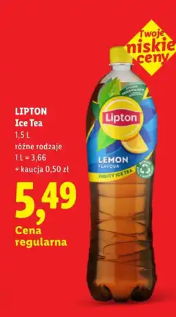 Lidl Lipton Ice Tea oferta
