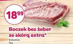 Bliski Boczek bez żeber ze skórą extra* oferta