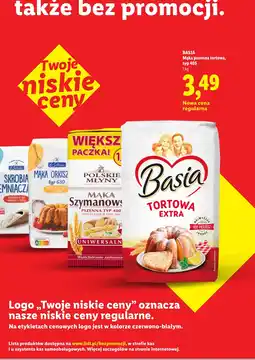 Lidl Mąka pszenna tortowa Basia typ 405 oferta