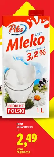 Lidl Mleko UHT Pilos oferta