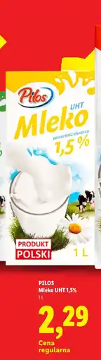 Lidl Pilos Mleko UHT 1,5% oferta