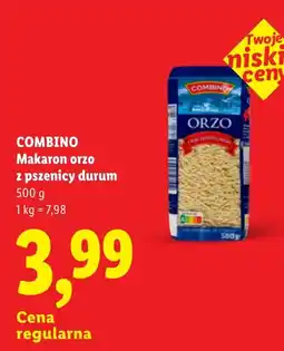 Lidl Makaron orzo z pszenicy durum oferta