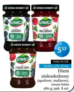 Specjał Dżem niskosłodzony Łowicz oferta