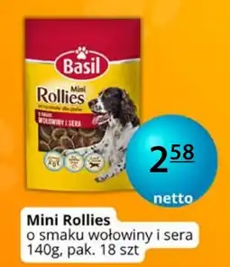 Specjał Mini Rollies o smaku wołowiny i sera oferta