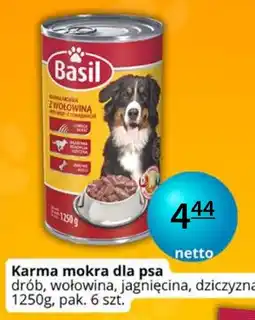 Specjał Karma mokra dla psa Basil z wołowiną oferta