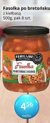 Specjał Fasolka po bretońsku z kiełbasą oferta