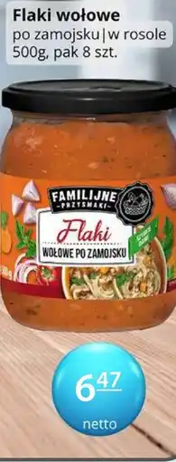 Specjał Flaki Wołowe po Zamojsku w rosole oferta