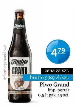 Specjał Piwo Grand imp. porter oferta