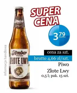 Specjał Piwo Złote Lwy oferta