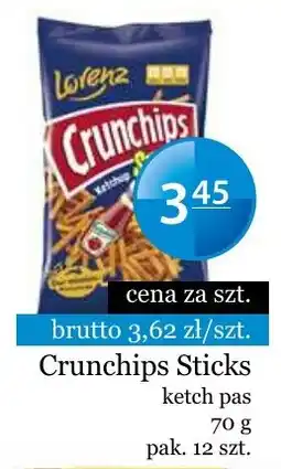 Specjał Crunchips Sticks ketch pas oferta