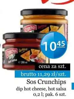 Specjał Sos Crunchips dip hot cheese, hot salsa oferta