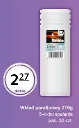 Specjał Wkład parafinowy Domio oferta