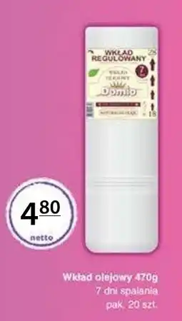 Specjał Wkład olejowy Domio oferta