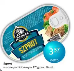 Specjał Szprot w sosie pomidorowym oferta