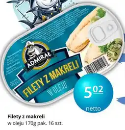 Specjał Filety z makreli w oleju oferta