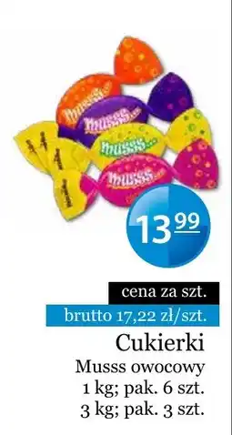 Specjał Cukierki Muss owocowy oferta