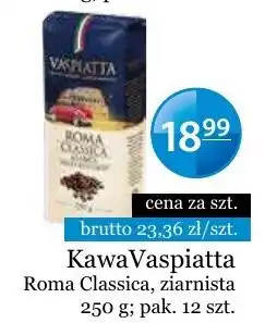 Specjał Kawa Vaspiatta Roma Classica, ziarnista oferta