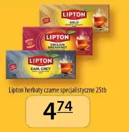 Specjał Lipton herbaty czarne specjalistyczne oferta