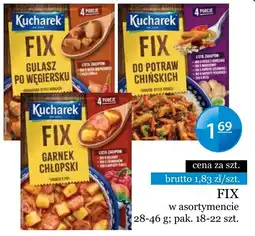 Specjał Kucharek FIX oferta