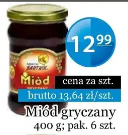 Specjał Miód gryczany oferta